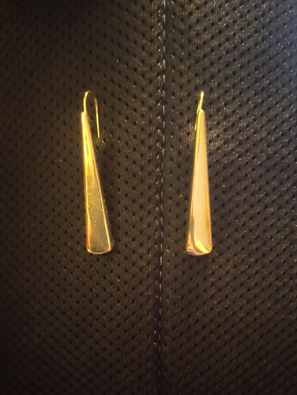 Silver Tapered Drop Earrings - Women Jewelry